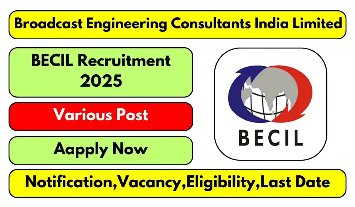 BECIL Vacancy