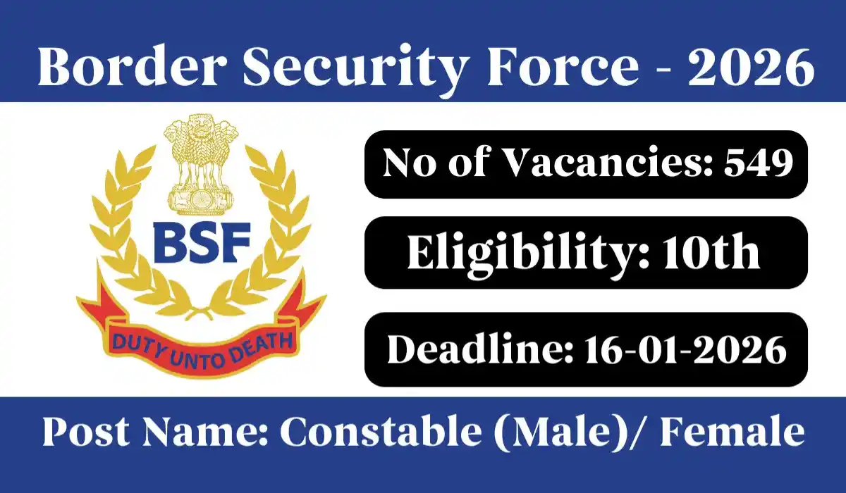 BSF Recruitment 2026