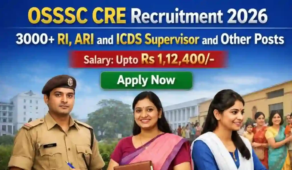 OSSSC CRE Recruitment 2026