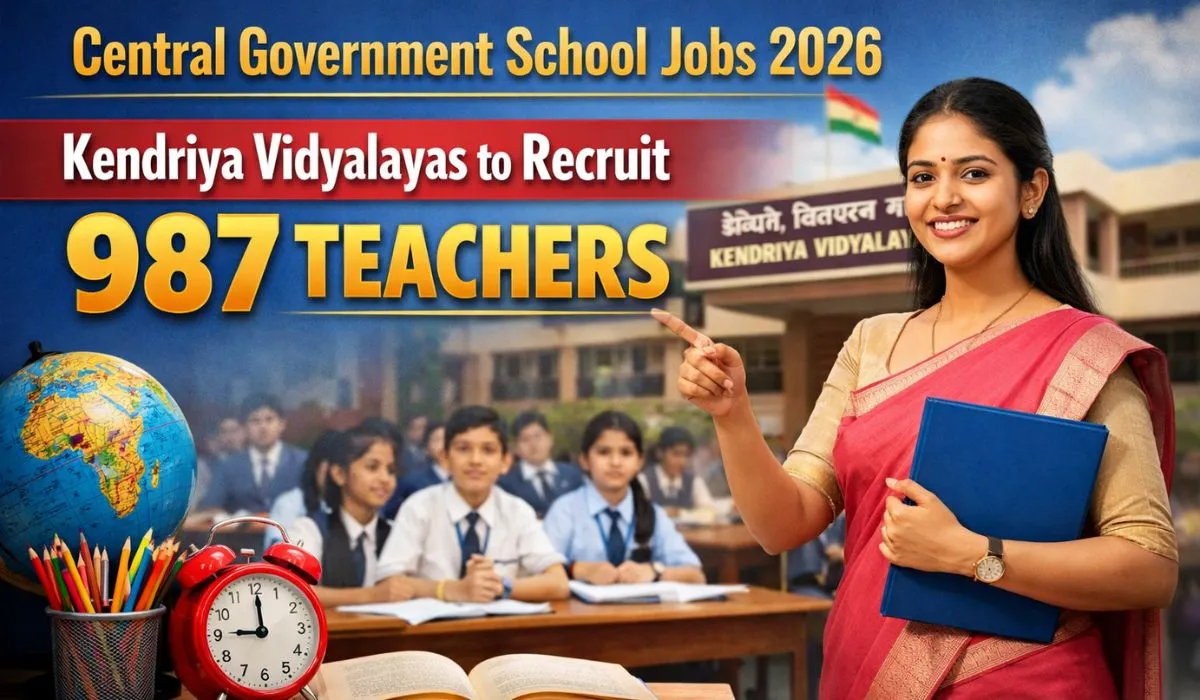 Central Government School Jobs 2026
