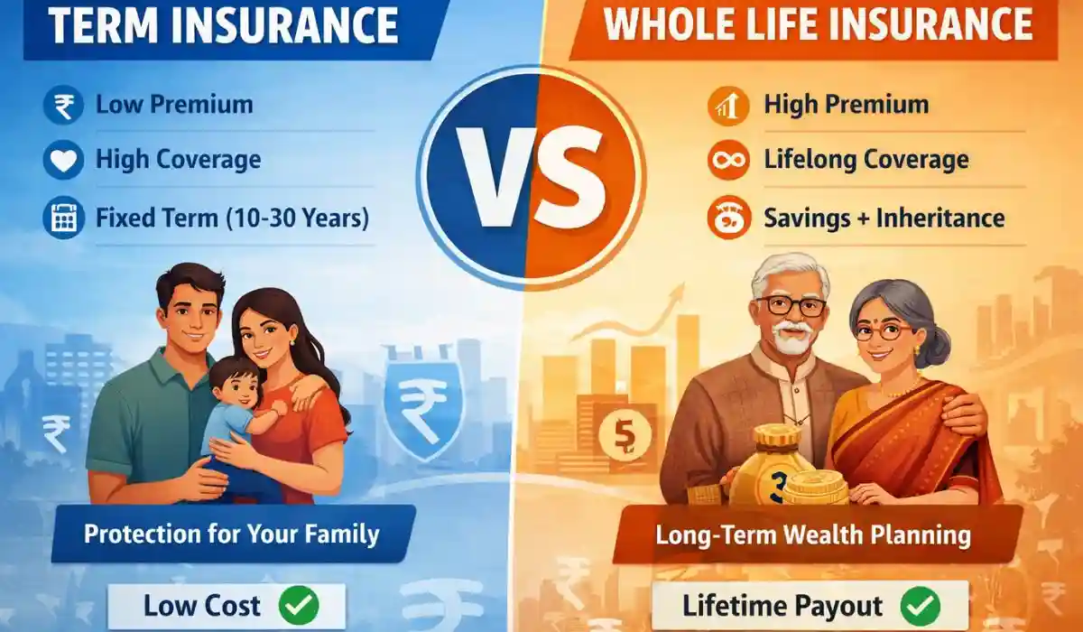 Term Insurance vs Whole Life Insurance