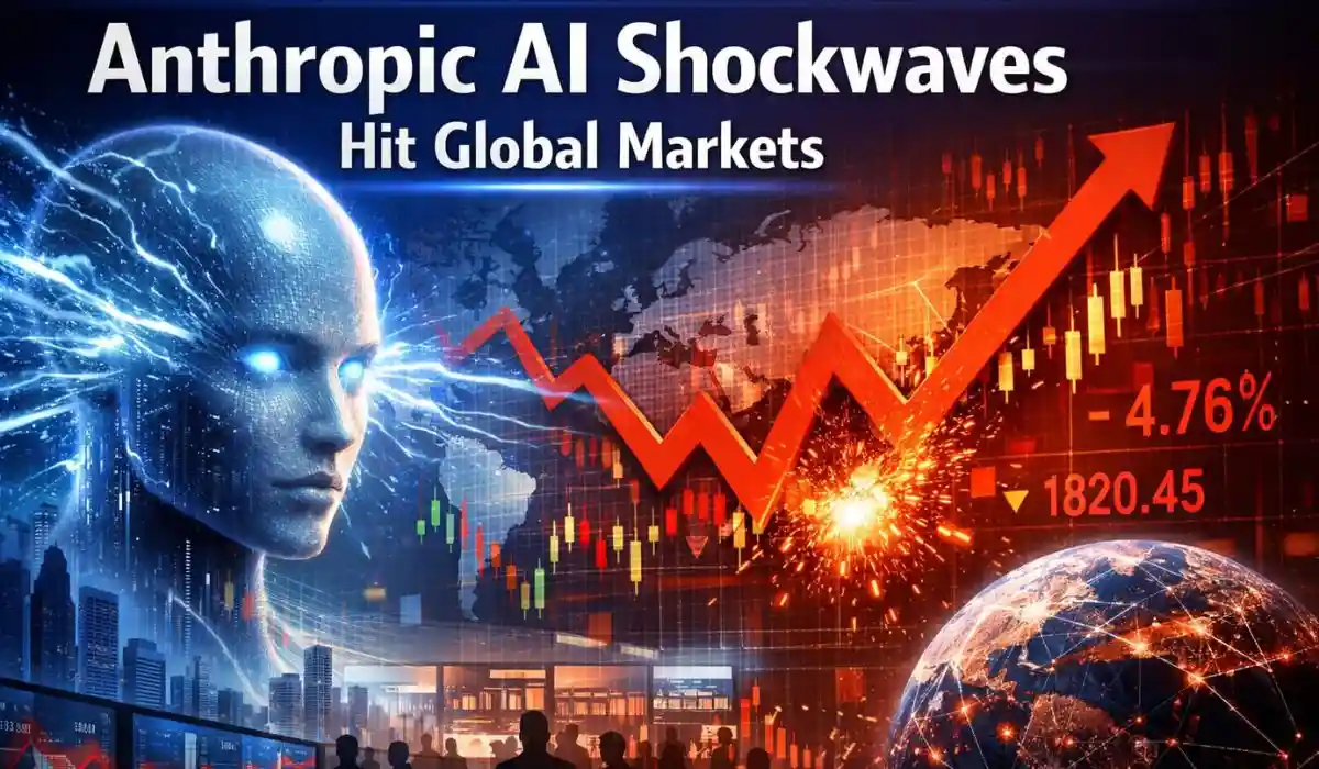 Anthropic AI Shockwaves Hit Global Markets: Indian IT Stocks Crash as  Automation Fears Rise - NAVAKARAVALI