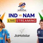IND vs NAM Live Streaming: India will face Namibia; What time will the match start?