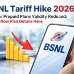 BSNL Tariff Hike 2026: Popular Prepaid Plans Validity Reduced; Check New Plan Details Here