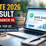 GATE 2026 Result Date & Time: Top 20 NIRF Engineering Colleges List Here