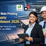 Indian Note Printing Company Recruitment 2026: Apply for High-Paying Govt Jobs at BNPMIPL and SPMCIL