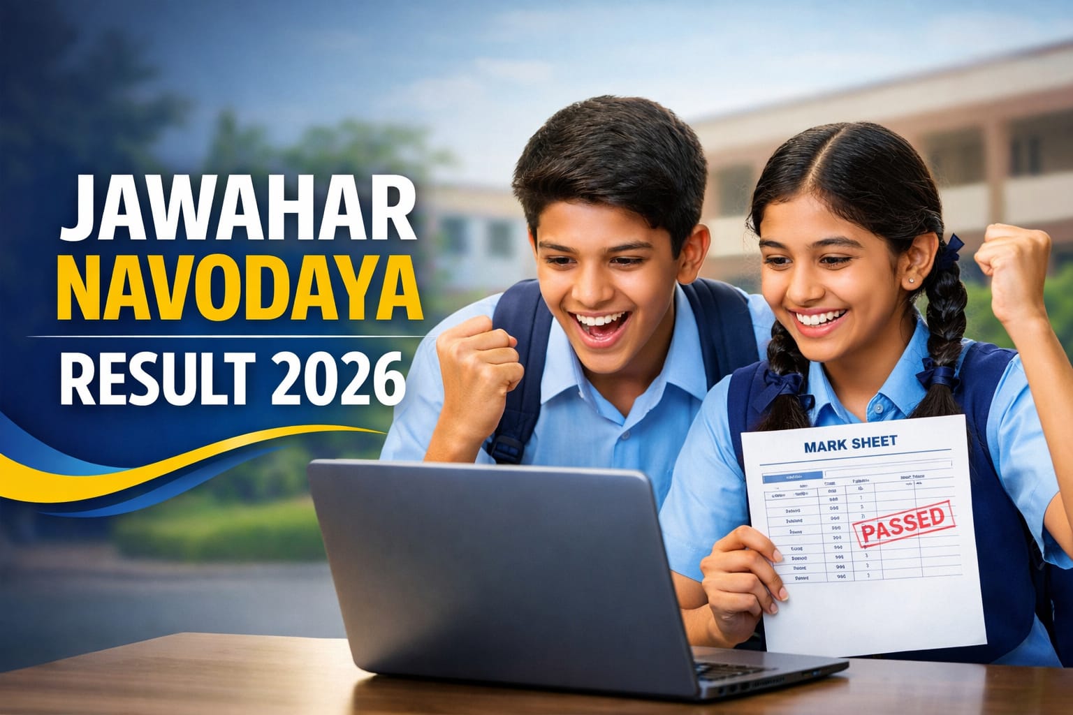 JNVST Class 6 Result 2026 Announced