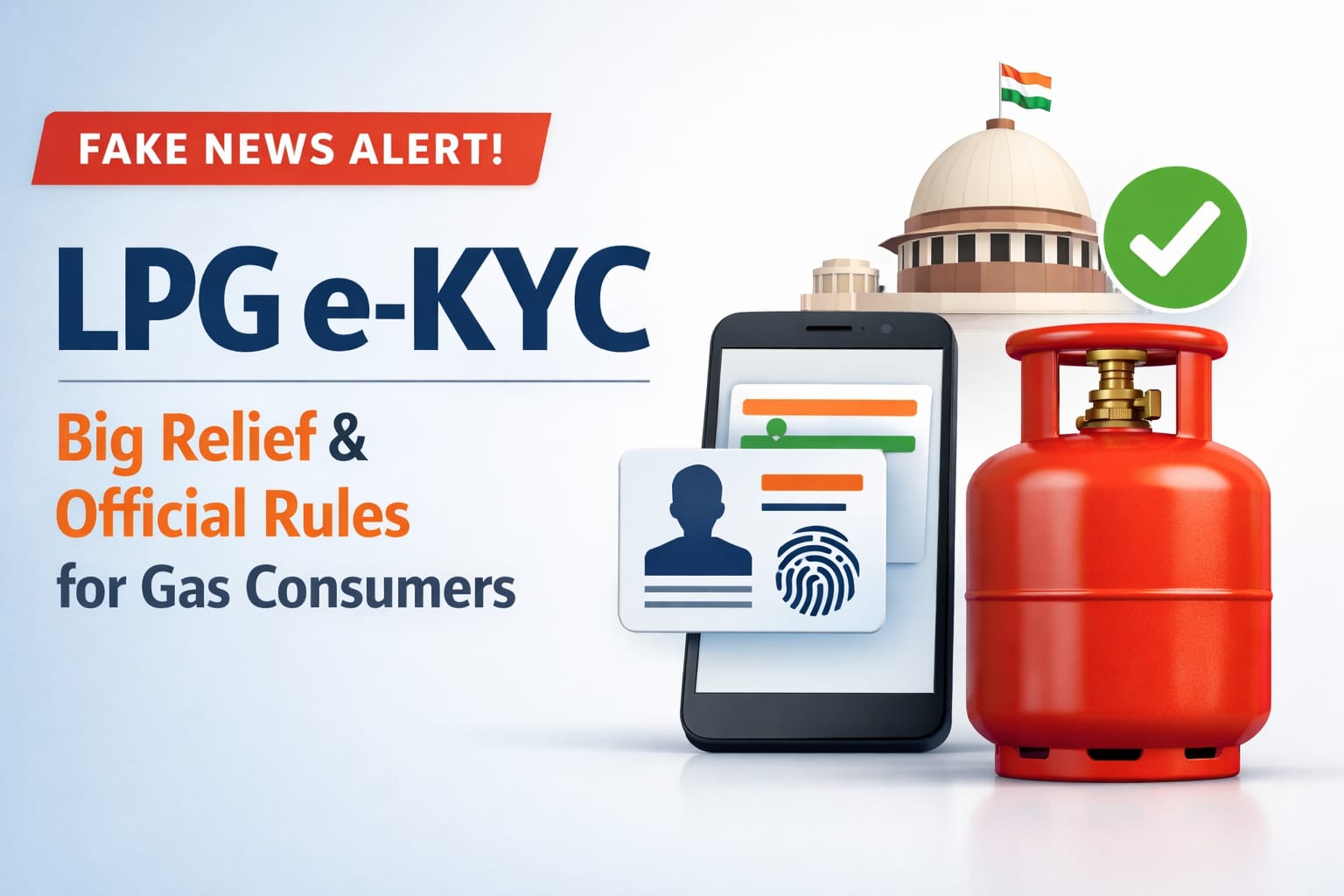 LPG e-KYC Fake News Alert