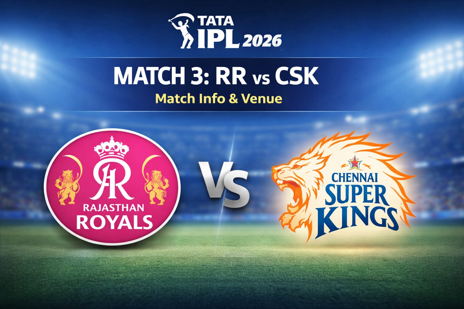 RR vs CSK IPL 2026