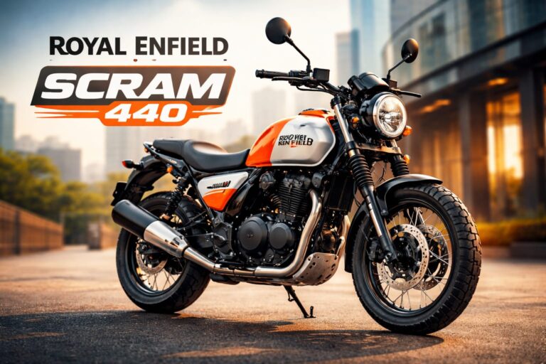 Royal Enfield Scram 440 Launched: Check Price, New 6-Speed Gearbox, and Full Specs