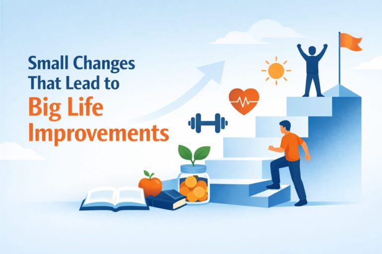 Small Changes That Lead to Big Life Improvements 2 Small Changes That Lead to Big Life Improvements