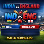India National Cricket Team vs England Cricket Team Match Scorecard