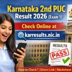 2nd PUC Result 2026: PUC Result Server Busy? Check the result instantly on this government app!