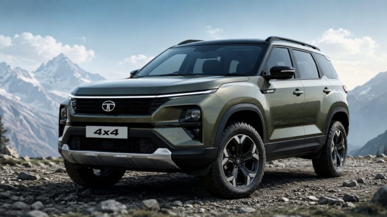 New Tata 4×4 SUV Outpaces Old Diesel Trims With Smart Quad Wheel Drive Tech