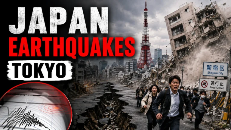 Japan Tokyo Shaken by M5.9 Earthquake: Tectonic Plate Risks, Damage, and Emergency Safety Guide