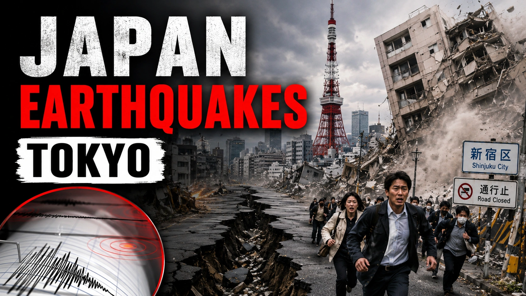Japan Tokyo Shaken by M5.9 Earthquake
