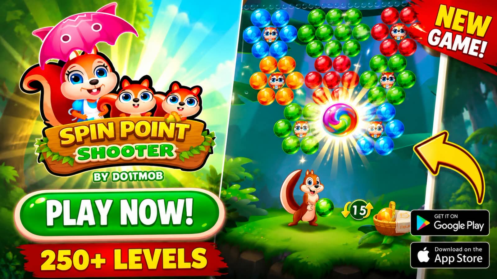 Spin Point Shooter