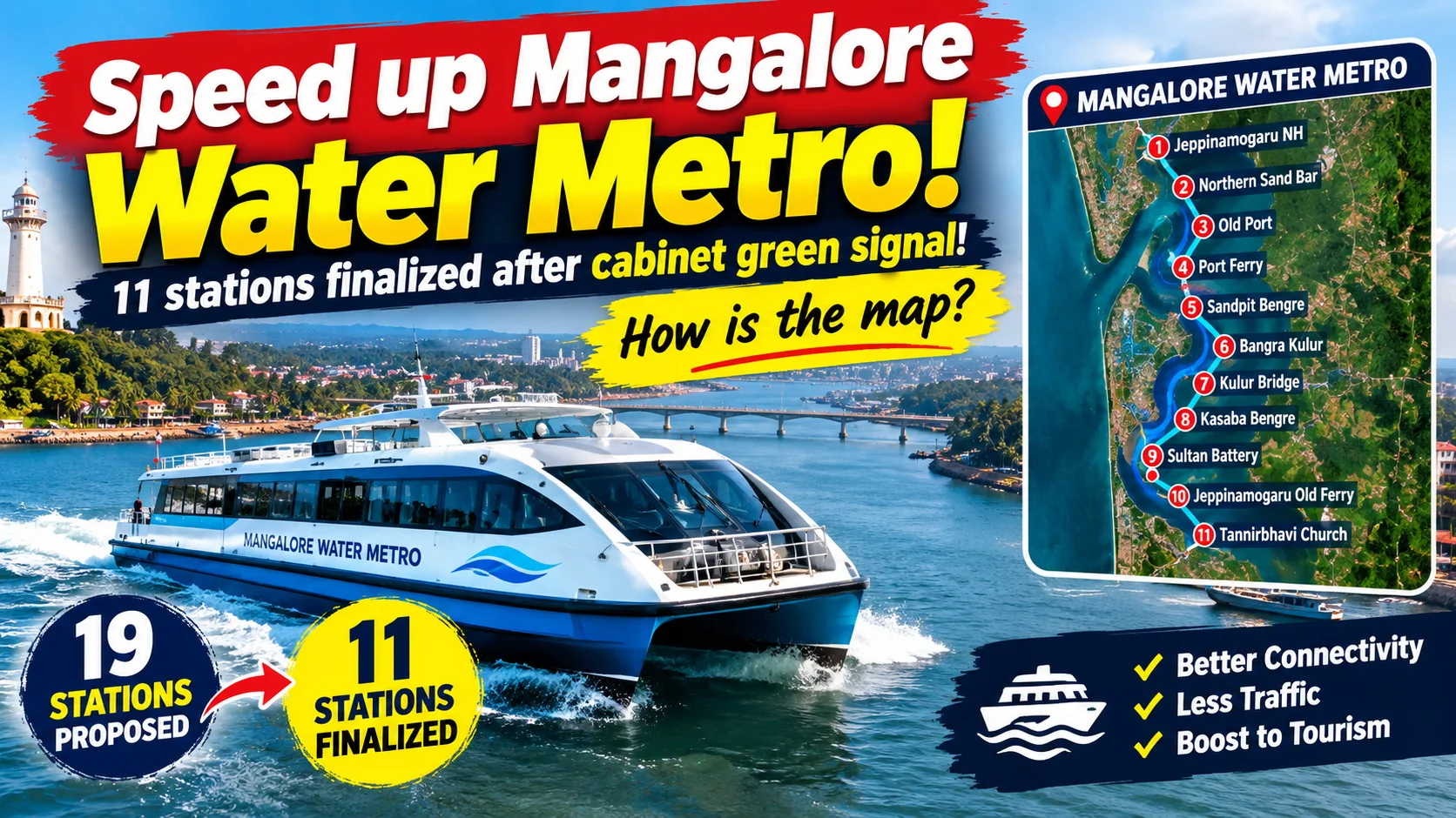 Mangalore Water Metro!